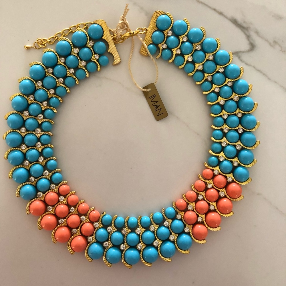 Vintage IMAN Cleopatra’s Necklace